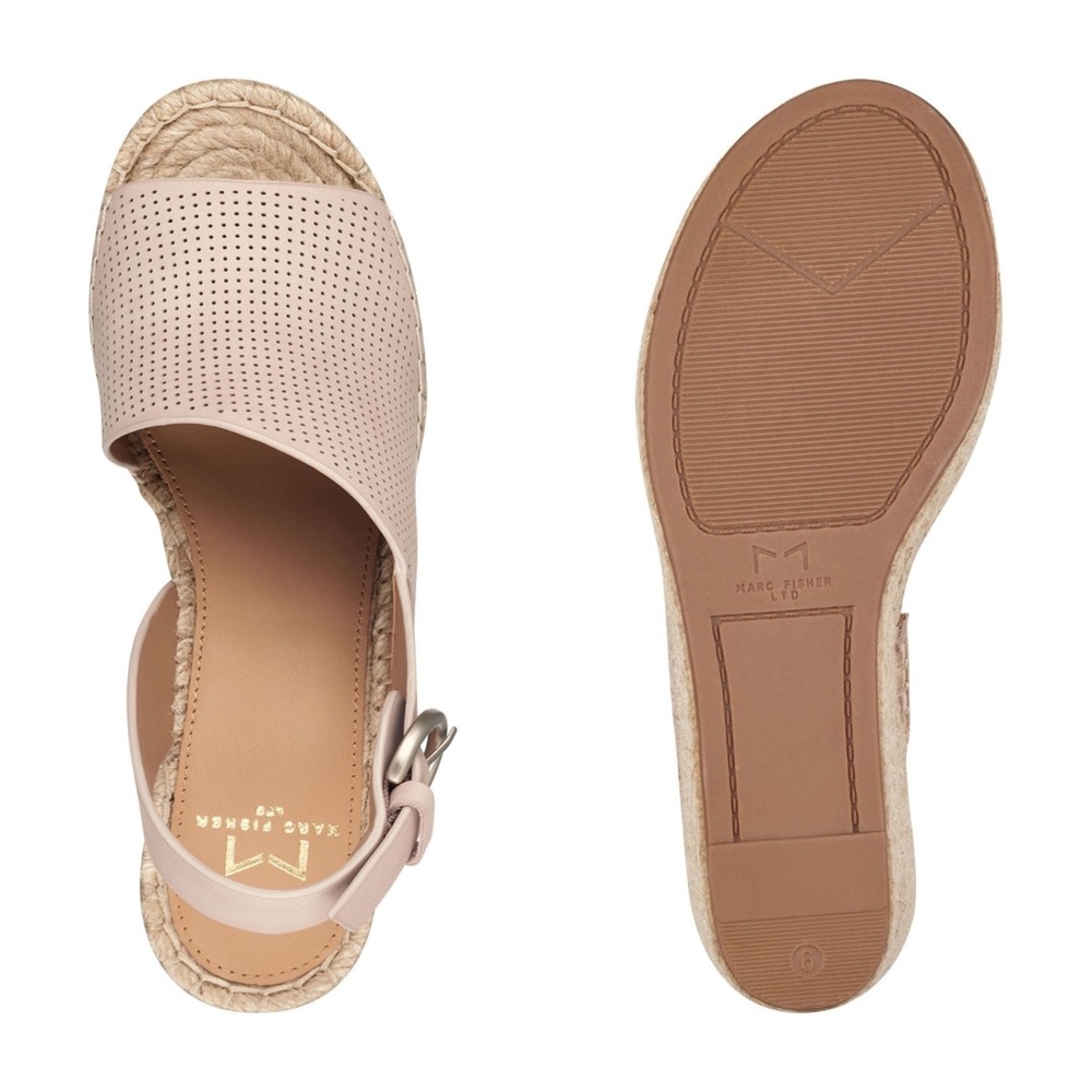 Marc Fisher LTD Andela Slingback Espadrille Wedge - Picture 3 of 6